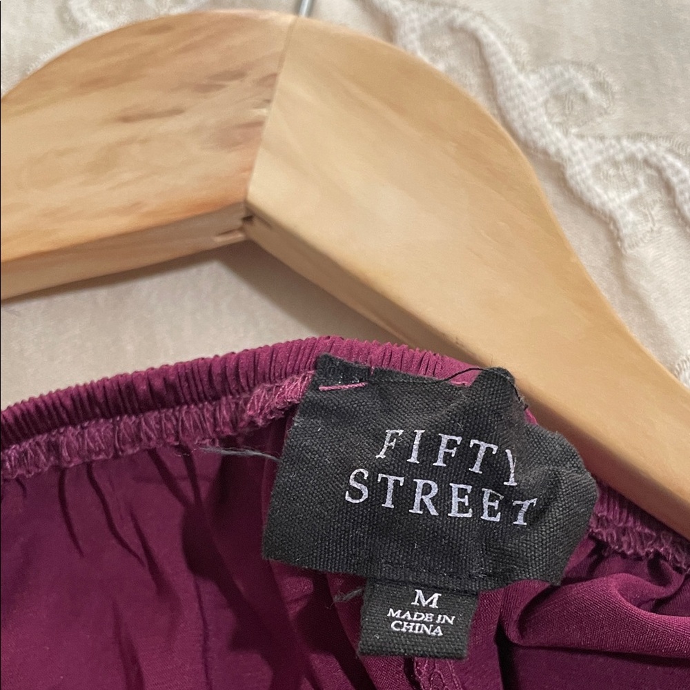 Chic Burgundy Blouse